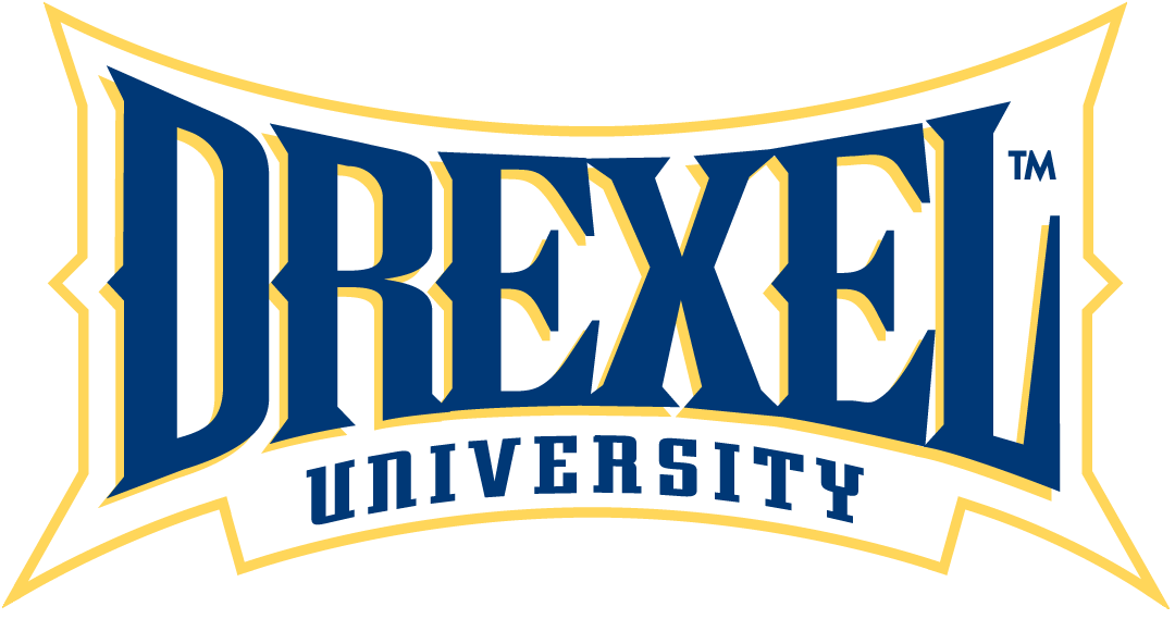 Drexel Dragons 2002-Pres Wordmark Logo v2 diy iron on heat transfer